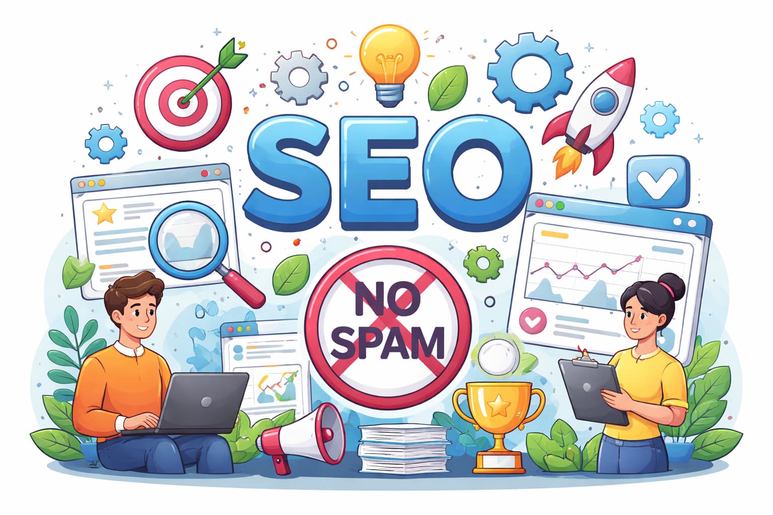 Visibility without spam